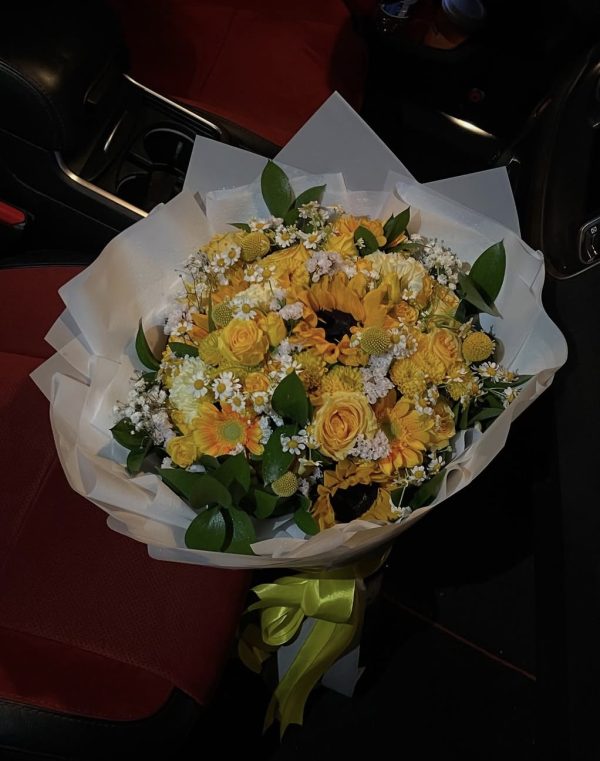 Golden Glow Bouquet